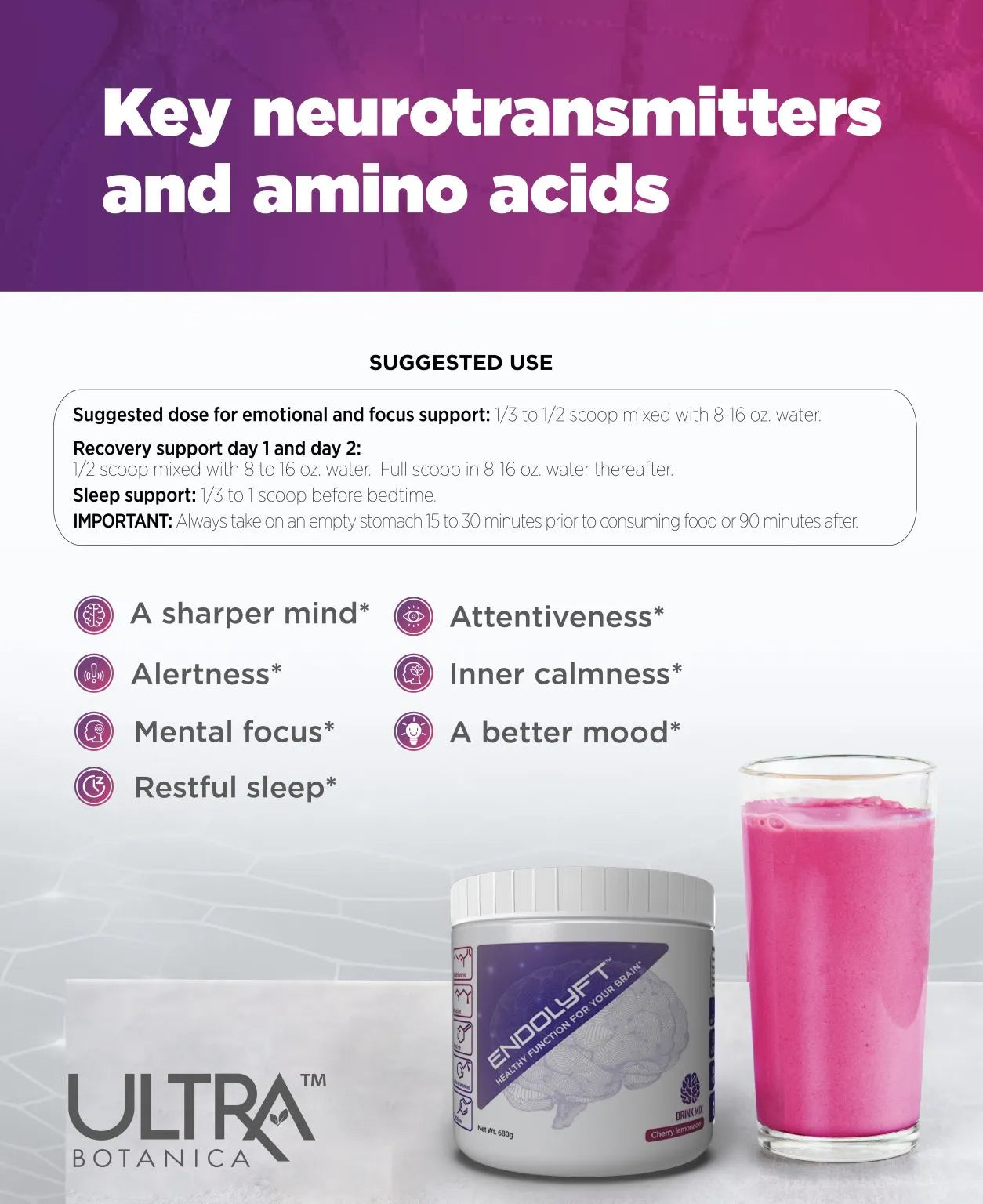 EndoLyft™ - The Brain Support Drink Mix