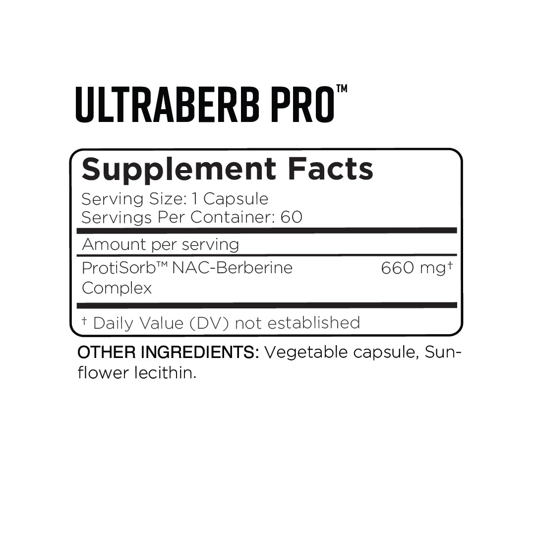 UltraBerb™ Pro: Clinician-Exclusive Supplement (Advanced Berberine Support for Metabolic Wellness)