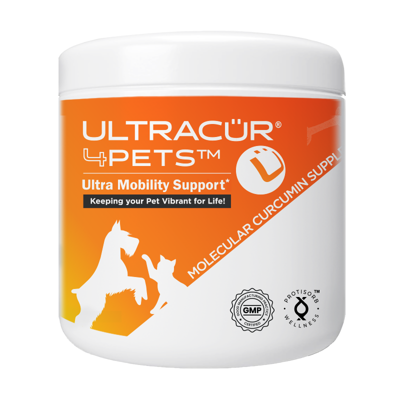 UltraCur® 4Pets™ for Dogs and Cats (Curcumin + Glucosamine + Chondroitin)