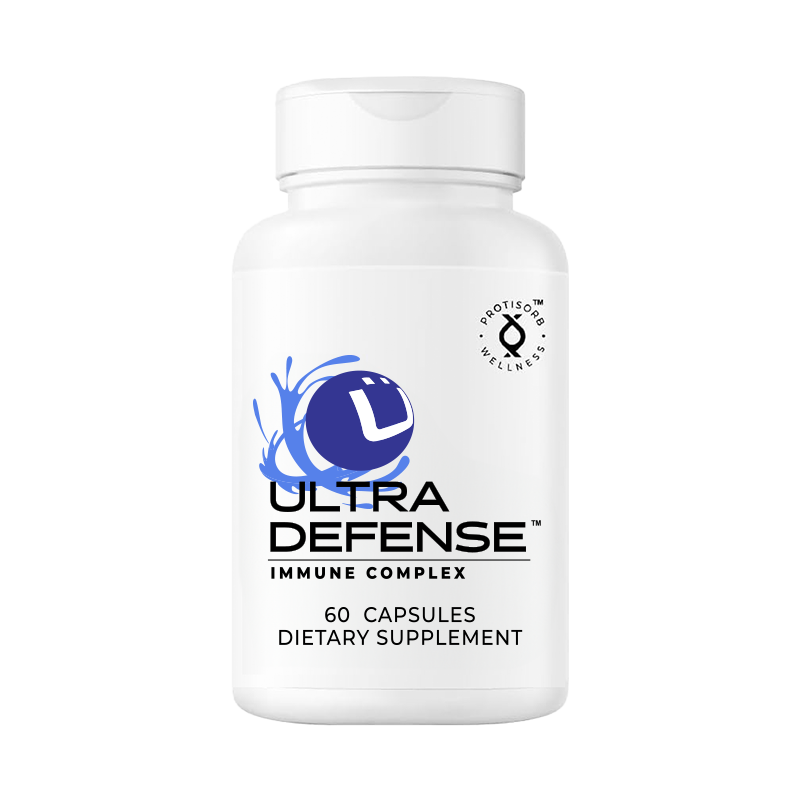 UltraDefense™ Immune Support (Curcumin + NAC + Olive Leaf Extract + Vitamin D3 + Zinc + Quercetin)