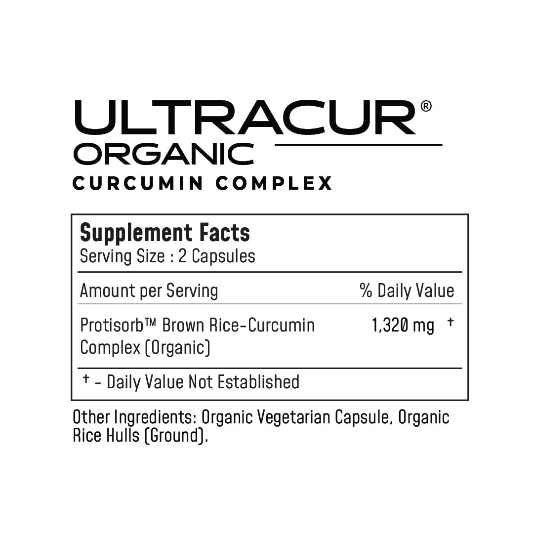 UltraCur® Organic Curcumin (USDA Certified Organic)