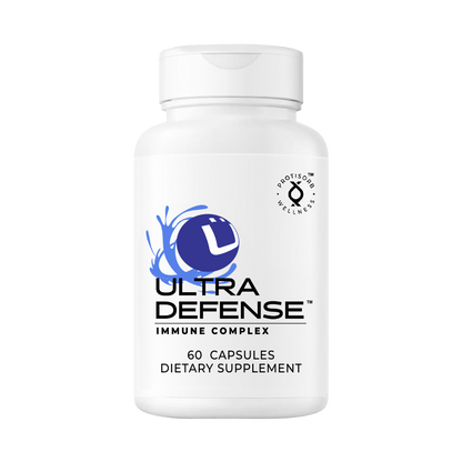 UltraDefense™ Immune Support (Curcumin + NAC + Olive Leaf Extract + Vitamin D3 + Zinc + Quercetin)